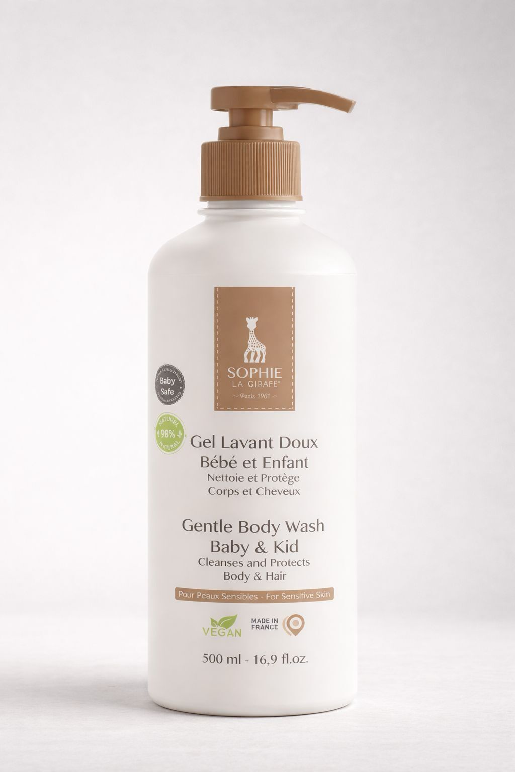 Gel Lavant Doux Bébé et Enfant