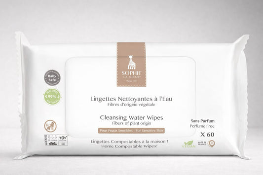 LINGETTES NETTOYANTES À L'EAU